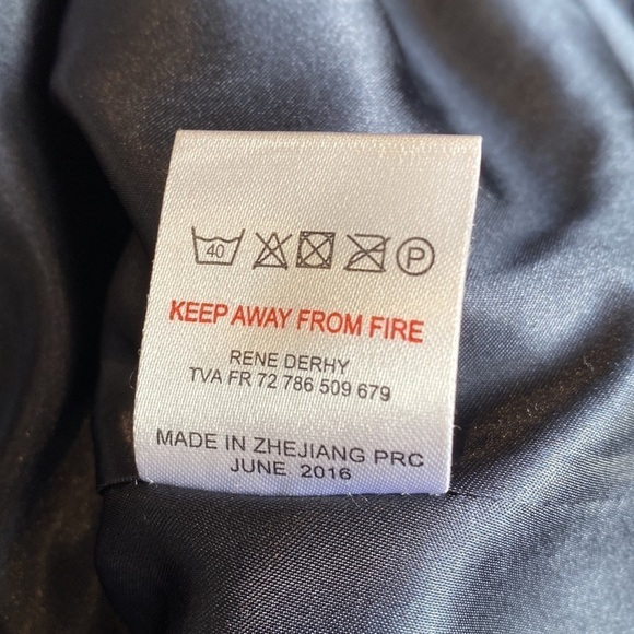 Derby Kids navy blue faux fur hooded jacket - Picture 7 of 7